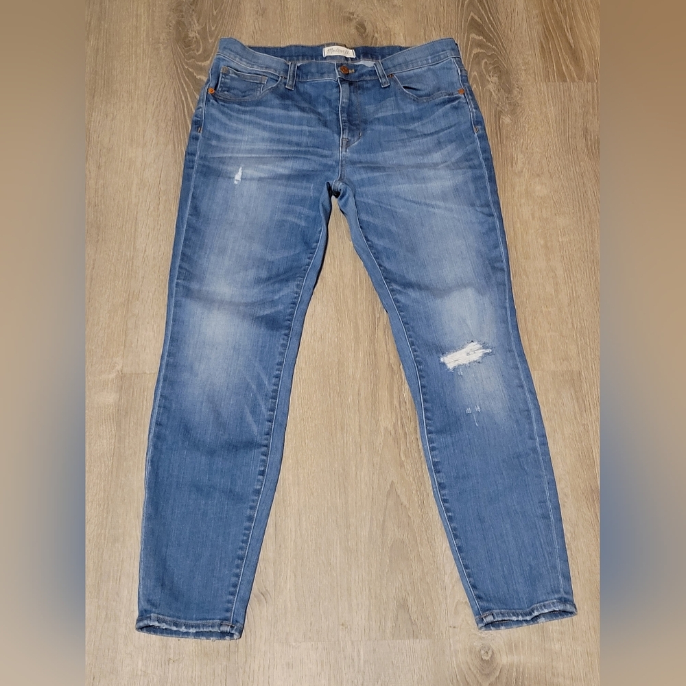 Madewell Classic Blue Women's 9" Riser Skinny Jeans